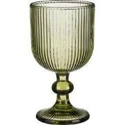 Mica Decorations Merlot Wijnglas - 250 ml - Glas - Lichtgroen