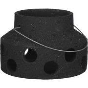 Mica Decorations Pietra Lantaarn - H16 x Ø25 cm - Antraciet