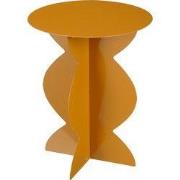 Mica Decorations Rafi Bijzettafel - H50 x Ø40 cm - IJzer - Bruin