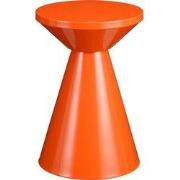 Mica Decorations Jim Bijzettafel - H45 x Ø31 cm - IJzer - Oranje