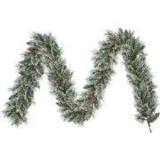 Black Box Trees Vandans Guirlande - L270 cm - Groen Frosted