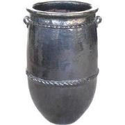 PTMD Tony Green Big Ceramic Jar Pot Round High