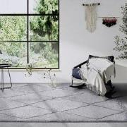 Elle Decoration - Gallery - Hoogpolig vloerkleed - Perrotin - Lichtgri...