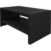 Meubella - Salontafel Monaco - Mat zwart - 120 cm