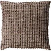 ROME - Sierkussen 45x45 cm - 100% polyester - effen kleur - Driftwood ...