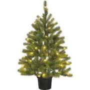 Black Box Trees Nagoya Kunstkerstboom in Pot met LED Verlichting - H90...