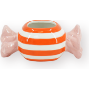 Pot - Flowerpot - Toffee Candy - Orange/Pink - 21x9.5x9.5 cm