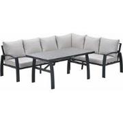 Garden Impressions Cameron lounge dining set 3-delig rechts - desert s...