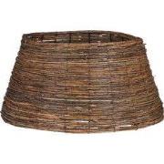 Mica Decorations Kerstboommand - H26 x Ø55 cm - Wilgentakken - Bruin