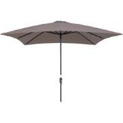 Lotus parasol - 250x250 cm - carbon black - taupe