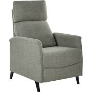 SELVIK - Relaxfauteuil - Lichtgroen - Polyester
