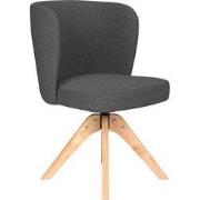 Housecraft Living Stan Eetkamerstoel Draaibaar Hout Grijs