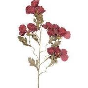 Clayre & Eef Kunstbloem 82 cm Rood Kunststof