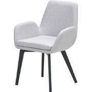 Acate dining tuinstoel - carbon black frame -all weather