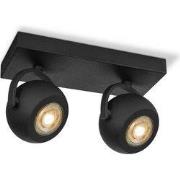 Home sweet home LED opbouwspot Nop 2l - zwart