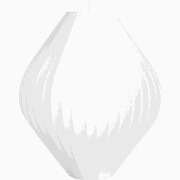 ALME - Hanglamp - Wit - Stof