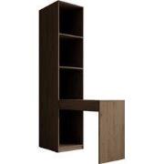 Meubella - Wangoo - Kaptafel - Donker eiken - 146x46x221 cm