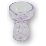 Candle- and Tealightholder Bow - Lilac -7,5x9,5cm