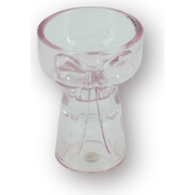 Candle- and Tealightholder Bow - Pink - 7,5x9,5cm