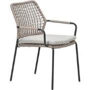 Garden Impressions Natas tuinstoel stapelbaar - natural sand