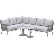 Garden Impressions Maud loungeset 6-delig - taupe