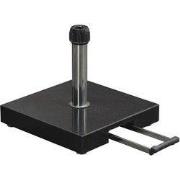 Einstein granieten parasolvoet - 40 kg - zwart gepolijst