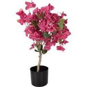 Clayre & Eef Kunstboom Bougainvillea 30x30x90 cm Roze Kunststof