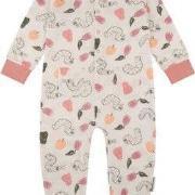 Rupsje Nooitgenoeg, boxpakje onesie roze, 50/56