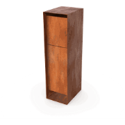 Brievenbus Pakun Cortenstaal