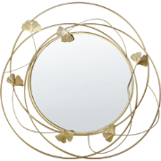 ANGLET - Wandspiegel - Goud  - IJzer