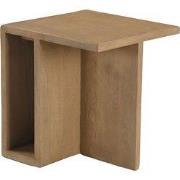 Bijzettafel Naturel Hout - 42x42x45cm - Onni
