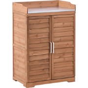 TEREVILLE - Tuinschuurtje - Donkerbruin - Sparrenhout