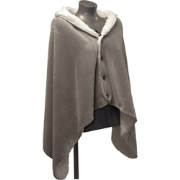 Unique Living - Plaid Coby Taupe -75x150cm