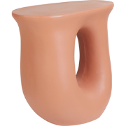 IDRO - Bijzettafel - Oranje - Lichtbeton