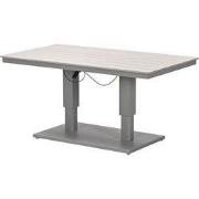 Garden Impressions Brugge verstelbare loungetafel 150x87 cm - taupe