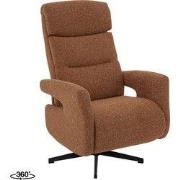 LABEL51 Fauteuil Copenhagen -  - Manueel Verstelbaar - 72x88x115 cm
