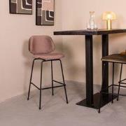 LABEL51 Barkruk Bello - Taupe - 46x53x105 cm