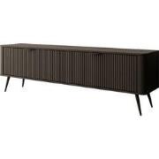 Meubella - TV-Meubel Lima - Zwart - 163 cm