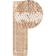 GONDIA - Vloerkleed - Lichtbeige - 80 x 300 cm - Jute