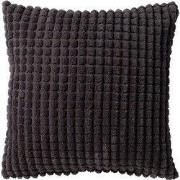 ROME - Sierkussen 45x45 cm - 100% polyester - effen kleur - Charcoal G...