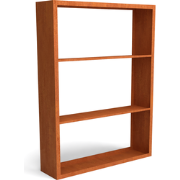 Egura cortenstaal houtopslag onderverdeling 3 vakken 1500x385x2000 mm