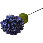 Kunst hortensia tak blauw 62 cm