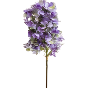 Kunst hortensia pluim donkerpaars 85 cm
