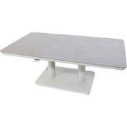 Sedalia verstelbare lounge tafel mist grey