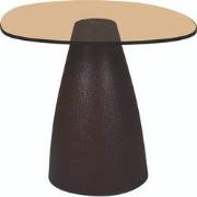 Brix - Bijzettafel - Brix Mylon Brown 50cm - Bruin