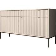 Meubella - Dressoir Navil - Beige - 154 cm