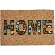 ZAMBALES - Deurmat - Natuurlijk/Zwart - 40 x 60 cm - Kokos