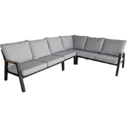 Alzano Hoek Loungebank Antraciet