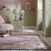 Laagpolig Wasbaar Vloerkleed - Briony - Roze - 150x230 cm