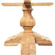 Benoa Sukesville Teak Castle Leg Bekkers For Round Table 80 cm